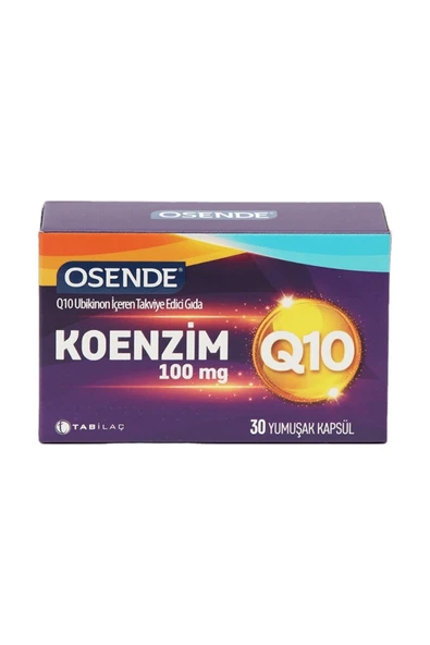 Osende Koenzim Q10 100 mg 30 Kapsül - Resim 3