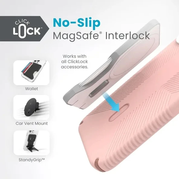 Speck ClickLock MagSafe iPhone 15 Plus Kılıfı - 4