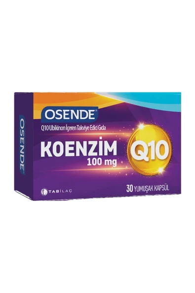 Osende Koenzim Q10 100 mg 30 Kapsül - Resim 2