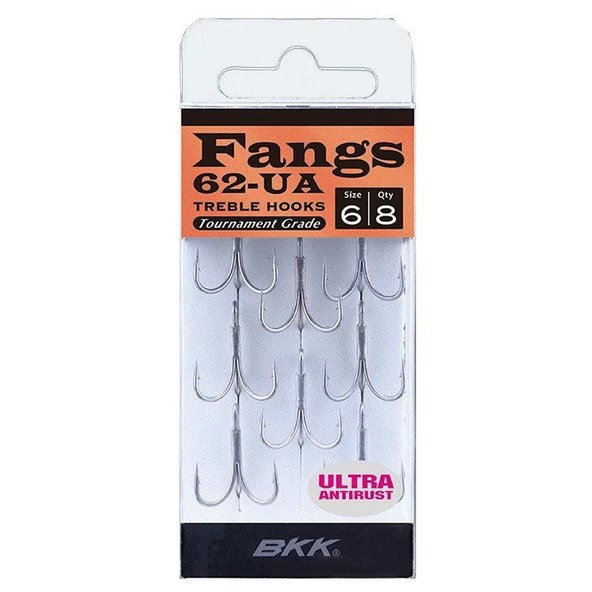 BKK Fangs-62 UA Üçlü İğne  14 8 Pcs