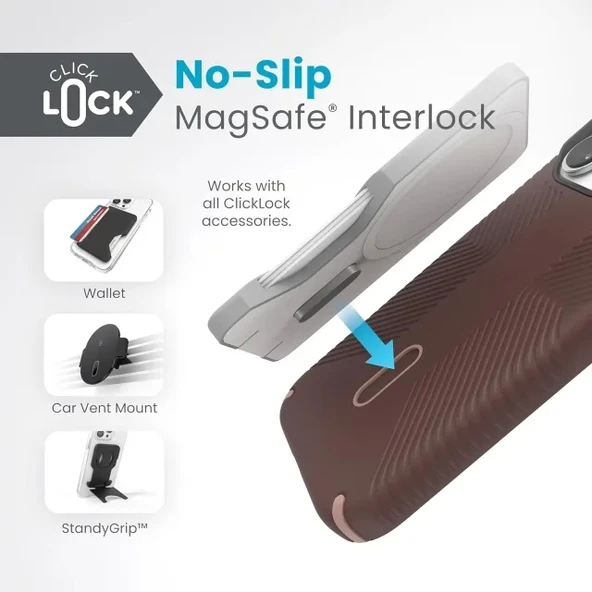Speck ClickLock MagSafe iPhone 15 Pro Kılıfı - 3