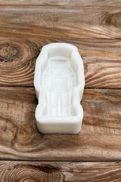 Kurşun Asker 2D Tekli Silikon Mum Kalıbı - Resim 5