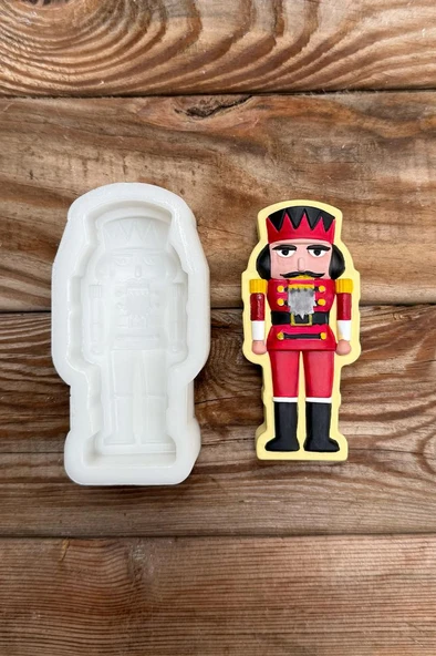 Kurşun Asker 2D Tekli Silikon Mum Kalıbı - Resim 4