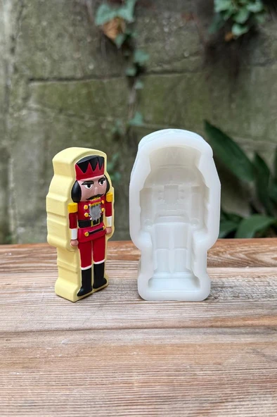 Kurşun Asker 2D Tekli Silikon Mum Kalıbı - Resim 3