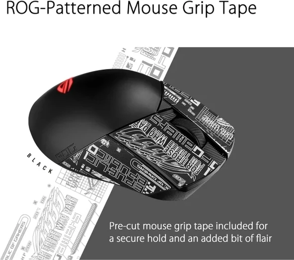 Asus ROG Gladius III AimPoint Kablosuz Oyuncu Mouse - 6