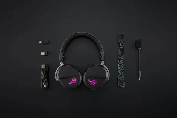 Asus ROG Delta S RGB USB-C 7.1 Mikrofonlu Oyuncu Kulaklığı - 10