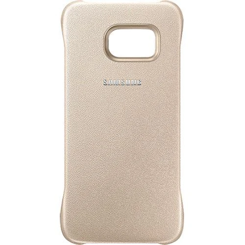 Galaxy S6 Edge ile Uyumlu Protective Cover Gold EF-YG925BFE - 1