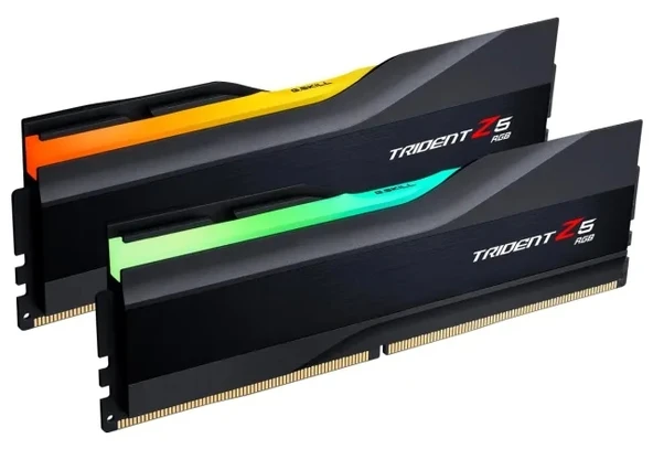 G.SKILL Trident Z5 RGB Serisi (Intel XMP 3.0) DDR5 RAM 32GB (2x16GB) 7200MT/s  Matte black
