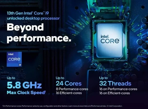 Intel Core i9-13900K 24 Çekirdek 13. Nesil Gaming İşlemci - 2