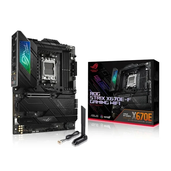 ASUS ROG Strix X670E-F Gaming WIFI Anakart ROG X670E-F|DDR5|WIFI 6E