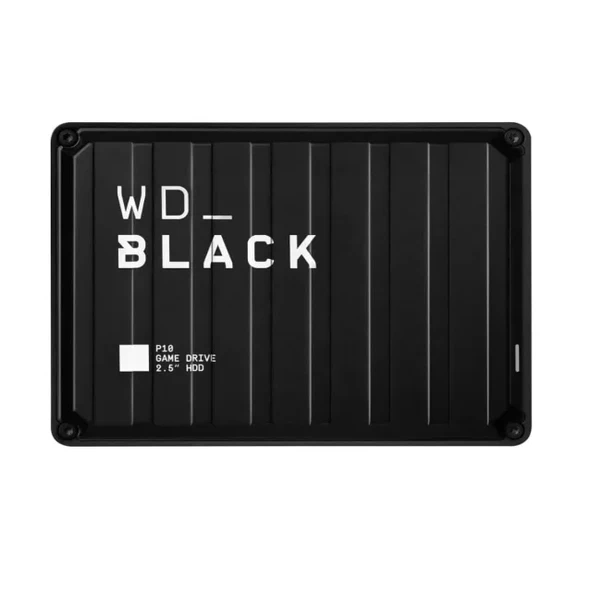 WD_BLACK 1 TB P10  Xbox için Oyun Sürücüsü 4 TERABAYT Black