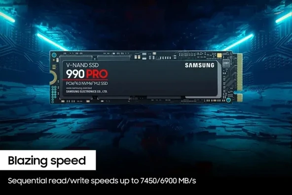 SAMSUNG 990 PRO M.2 SSD MZ-V9P2T0CW - 4