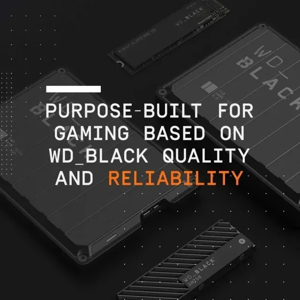 WD_BLACK 1 TB P10  Xbox için Oyun Sürücüsü - 4