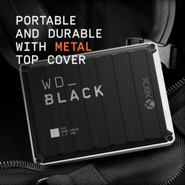 WD_BLACK 1 TB P10  Xbox için Oyun Sürücüsü - 6