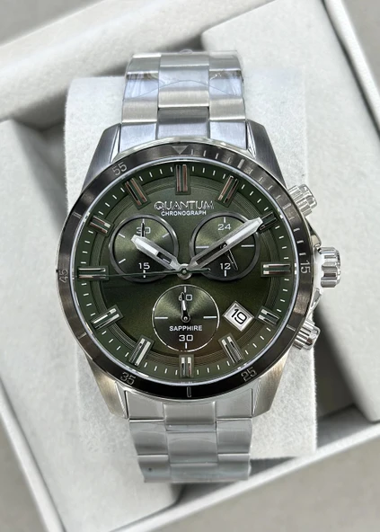 Quantum Çelik Kordon Fonksiyonlu Erkek Kol Saati ürün görseli 1