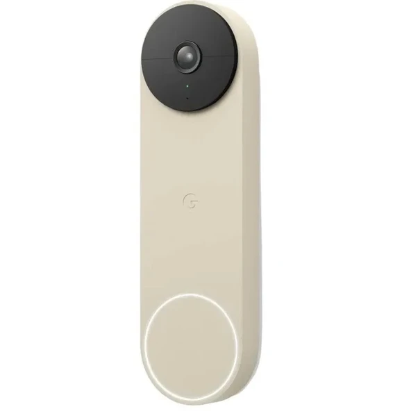 Google Nest 2. Nesil Görüntülü Kapı Zili Güvenlik Kamerası Linen