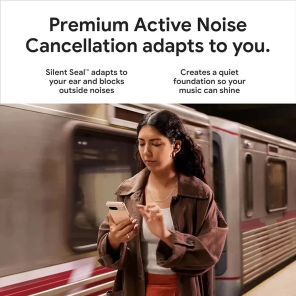 Google Pixel Buds Pro Gürültü Önleyici Kulaklıklar Gümüş