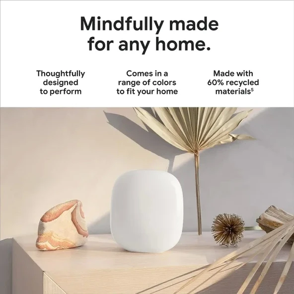 Google Nest Pro WiFi 6E Sistem - 4