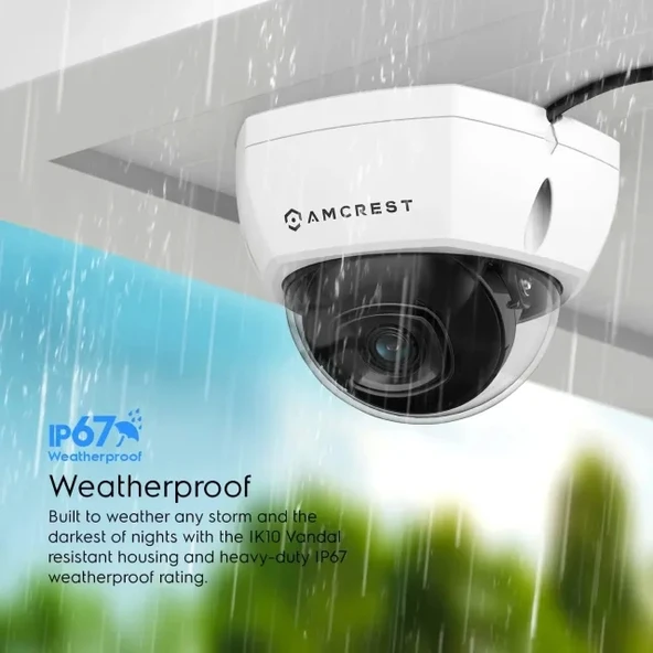 Amcrest 4K 8CH Güvenlik Kamera Sistemi - 7