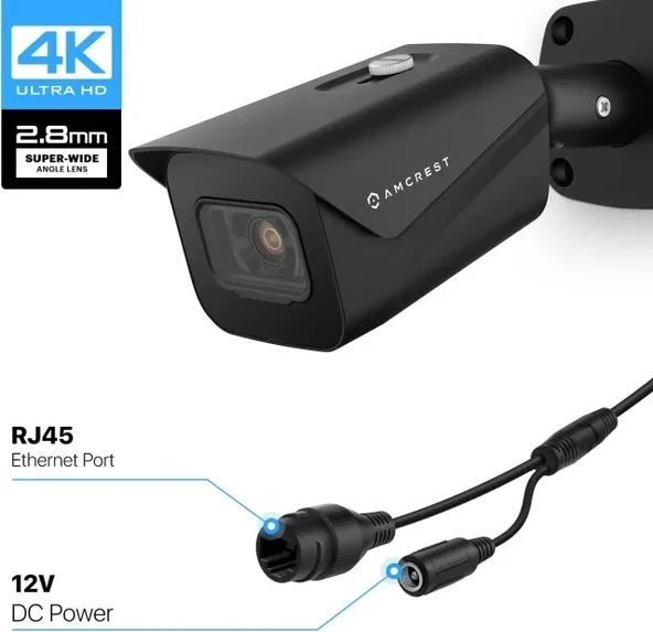 Amcrest 4K Güvenlik Kamera Sistemi 4K 8MP - 9