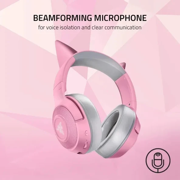 Razer Kraken BT Kitty Edition Kulak Üstü Kulaklık - 6