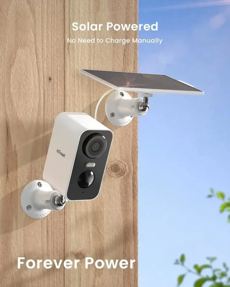 ieGeek Kablosuz Pille Çalışan WiFi Güvenlik Kamerası - 5