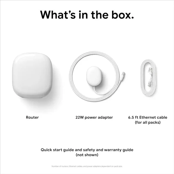 Google Nest Pro WiFi 6E Sistem - 9