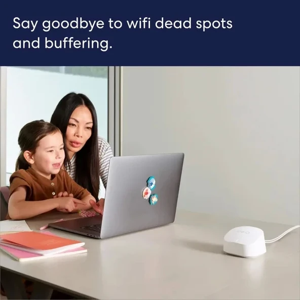 Amazon Eero 6+ Ağ Wi-Fi Router with 1 month free eero Plus