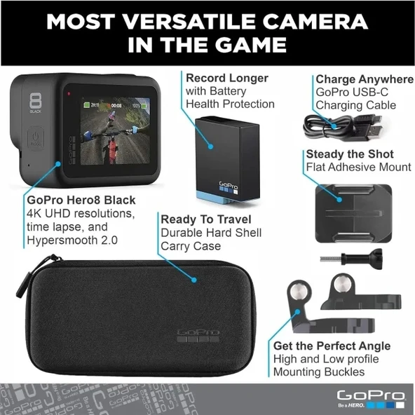 HERO8 GoPro Siyah - 10