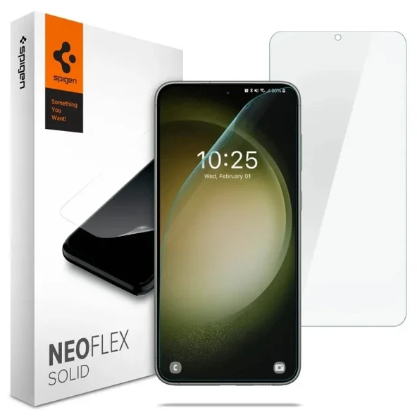 Spigen NeoFlex Solid Ekran Koruyucu Galaxy S23 2 Adet