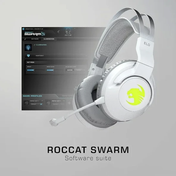 ROCCAT Elo 7.1 Air PC Kablosuz Oyun Kulaklığı - 5