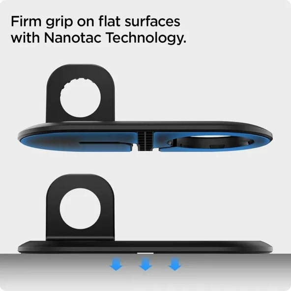 Spigen MagFit Duo 2in1 MagSafe & Apple Watch ile Uyumlu Stand Dock Ünitesi - 7