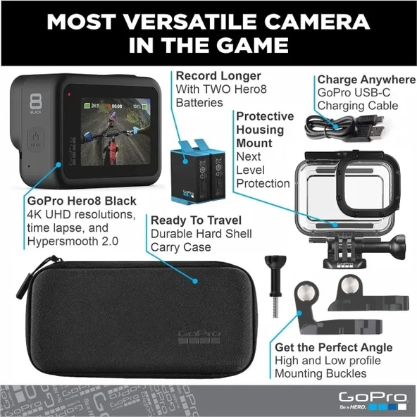 HERO8 GoPro Siyah - 2