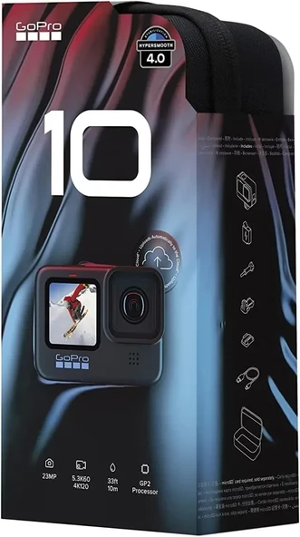 GoPro HERO10 Siyah Aksesuar Paketi - 4