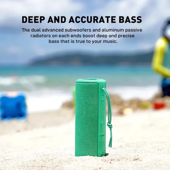 MIATONE Bluetooth Hoparlörler Kablosuz Su Geçirmez - 4