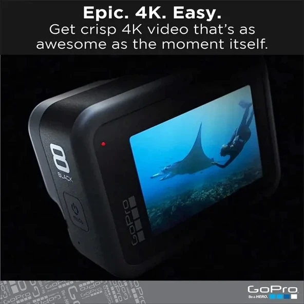HERO8 GoPro Siyah - 3