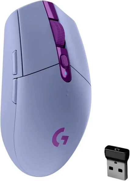 Logitech G305 Lightspeed Kablosuz Oyun Mouse'u Lilac Mouse