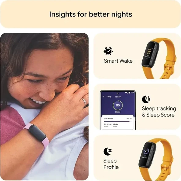 Fitbit Inspire 3 Stres Yönetimi Özellikli Akıllı Bileklik - 4