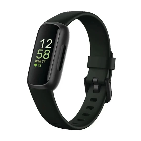 Fitbit Inspire 3 Stres Yönetimi Özellikli Akıllı Bileklik Black/Midnight Zen