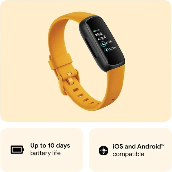 Fitbit Inspire 3 Stres Yönetimi Özellikli Akıllı Bileklik - 6