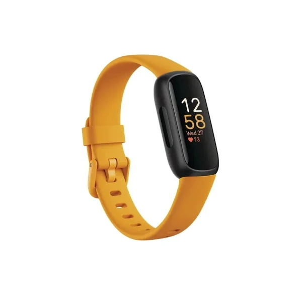 Fitbit Inspire 3 Stres Yönetimi Özellikli Akıllı Bileklik Black/Morning Glow