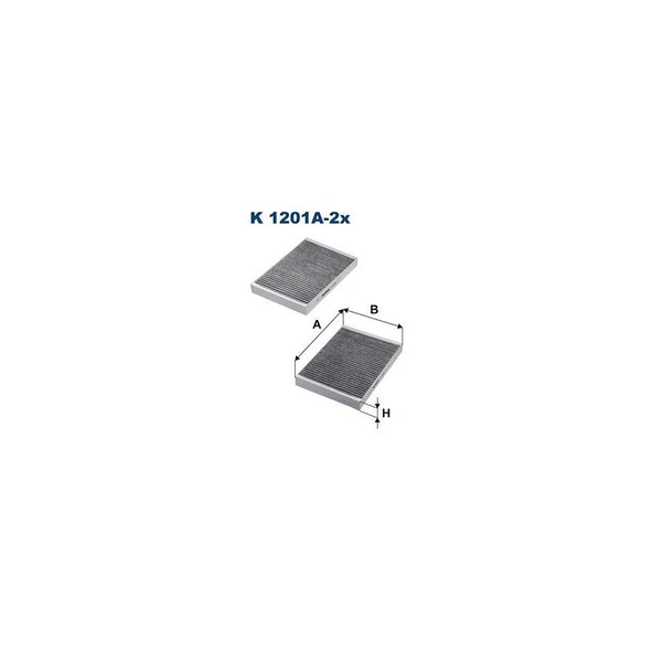221 830 03 18 K.POLEN FİLTRESİ M.BENZ 216 221 05- K1201A-2X