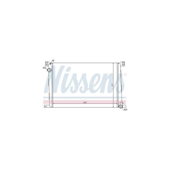 17118675266 SU RADYATÖRÜ MINI R55 56 57 58 59 60 61 06- NIS-69706