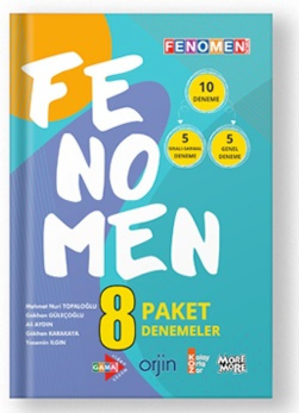 Fenomen Okul 8. Sınıf Tüm Dersler Fenomen 10 Deneme 2023
