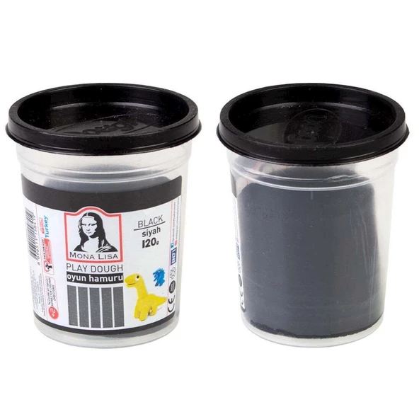 Oyun Hamuru Tek Renk ( Ten Rengi - Siyah - Pembe - Mor - Kahve - Mavi - Yeşil - Sarı) Südor Oyun Hamuru - 9