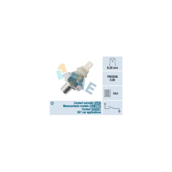 068919081C BASINÇ SENSÖRÜ YAĞ VAG 80 90 100 A3 A4 A6 CAD1-2 GO2-3-4 JET2 PAS PO2-3 T4 82- FAE-12930