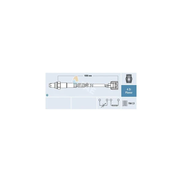 003 542 85 18 LAMBDA SENSÖRÜ M.BENZ 204 207 212 463 08- Kampanya FAE-77620
