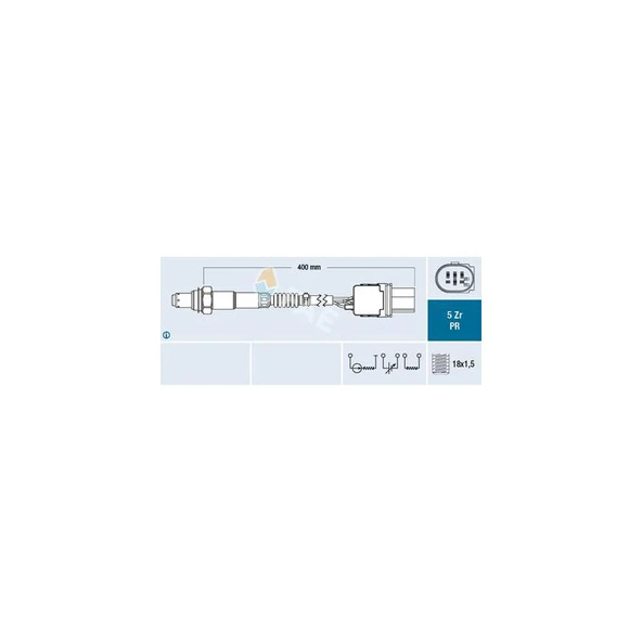 BG919D375AA LAMBDA SENSÖRÜ BMW N52 53 04- Kampanya FAE-75061 - 1