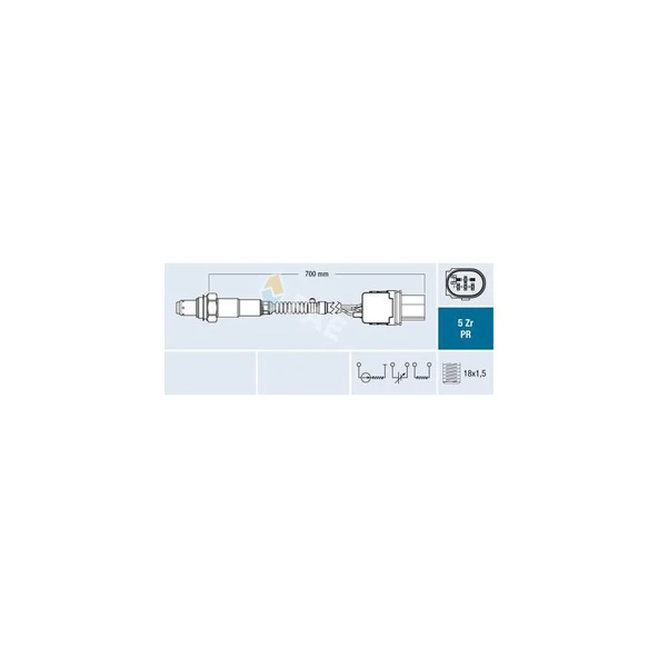 F1FA-9Y460-CA LAMBDA SENSÖRÜ VAG A3 PAS 04- Kampanya FAE-75085