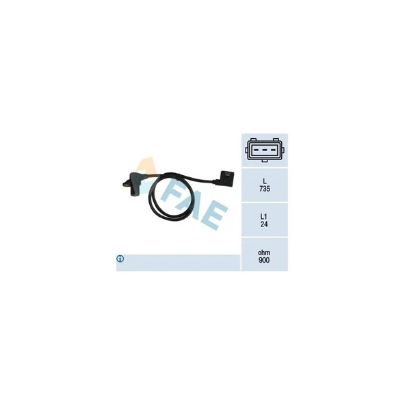 12141726066 KRANK DEVİR SENSÖRÜ BMW E34 36 90- FAE-79038 ürün görseli 1